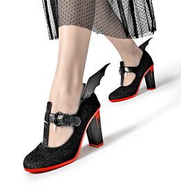 Chocolaticas© Flora La Muerte Women's Mary Jane Flat