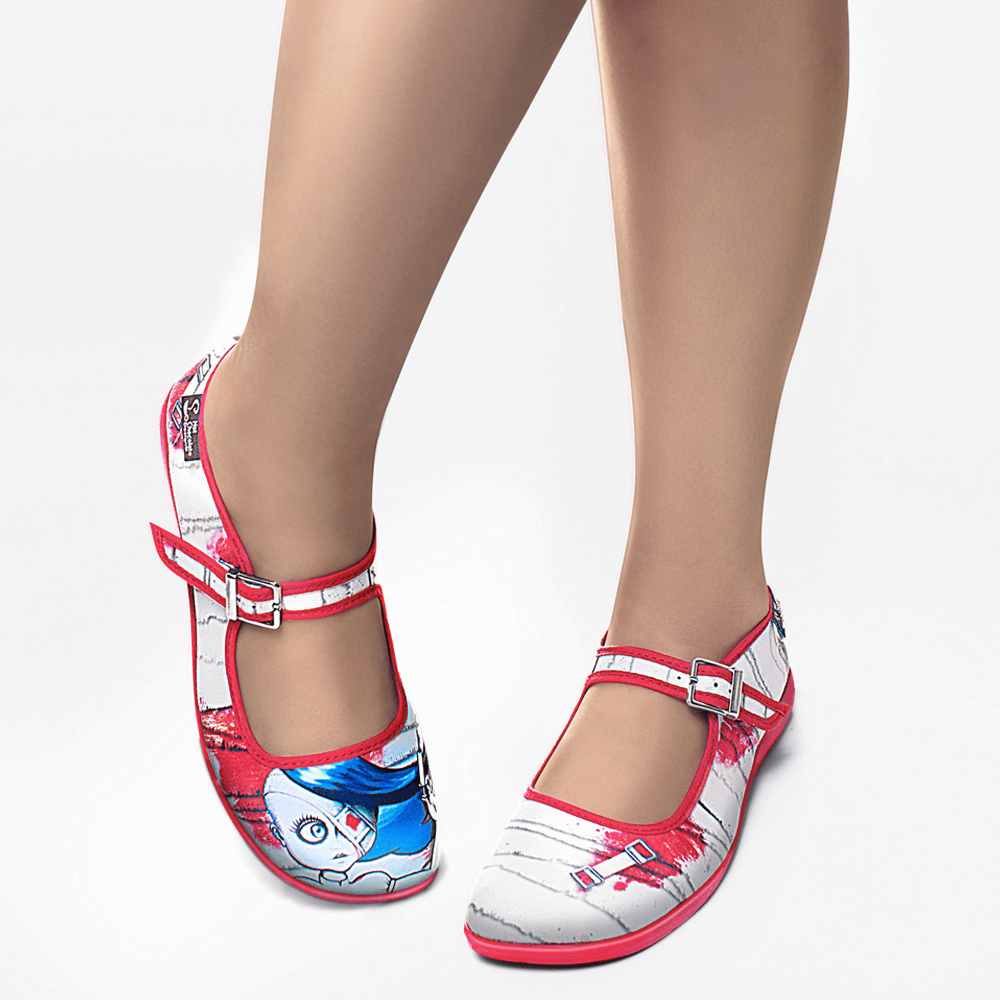 Chocolaticas© Petunia Women's Mary Jane Flat